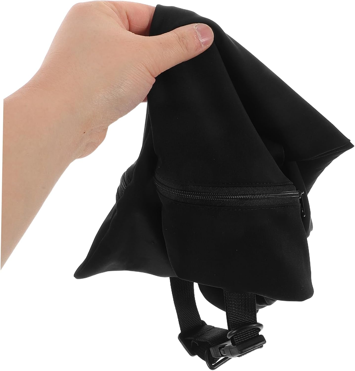 BESTonZON Comfortable Travel Pillowcase Stuffable Adjustable Neck Pillow for Airplane Car Camping