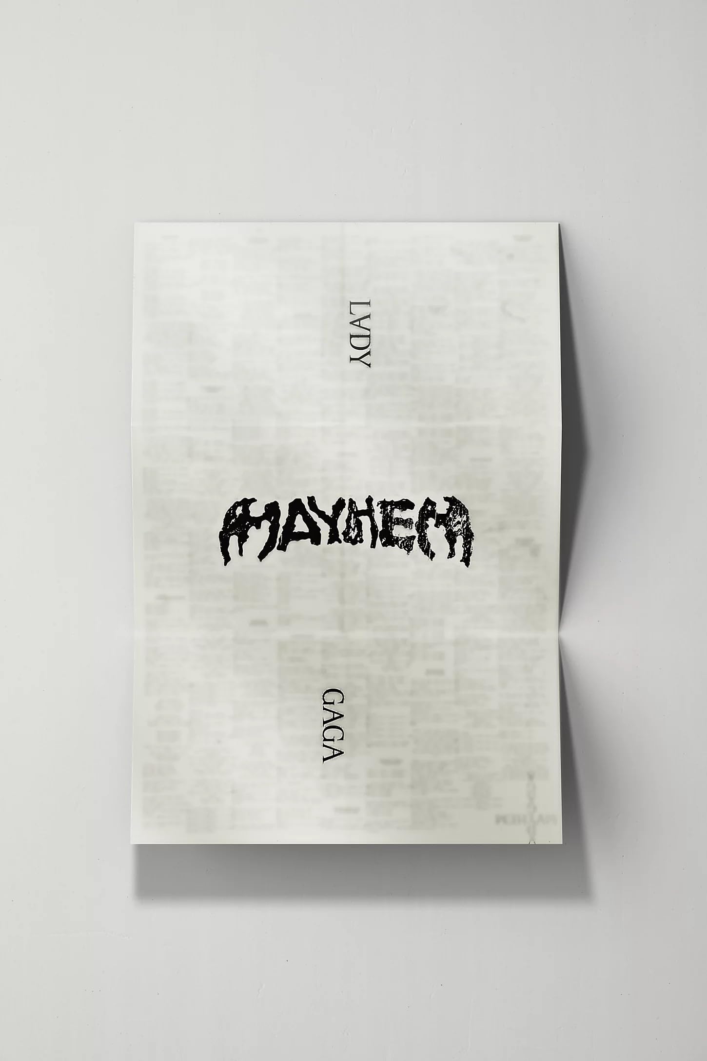 Mayhem Record, album fotografico opaco rosa acceso