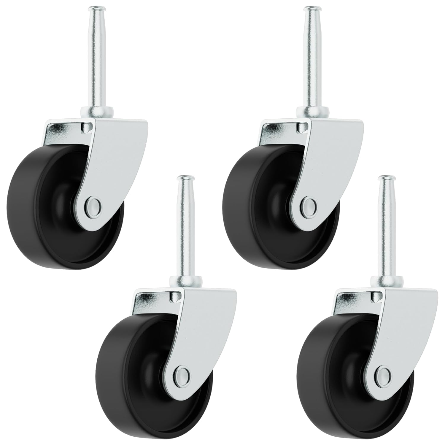 Replacement Shop Vac Wheels – Compatible with Ridgid, Craftsman Wet Dry Vacuum Models – 12293 Caster Wheel for Ridgid Shop Vac Parts – Shop Vac Replacement Parts-4 Pack