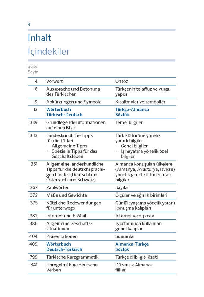PONS Basiswörterbuch Türkisch: Türkisch-Deutsch / Deutsch-Türkisch