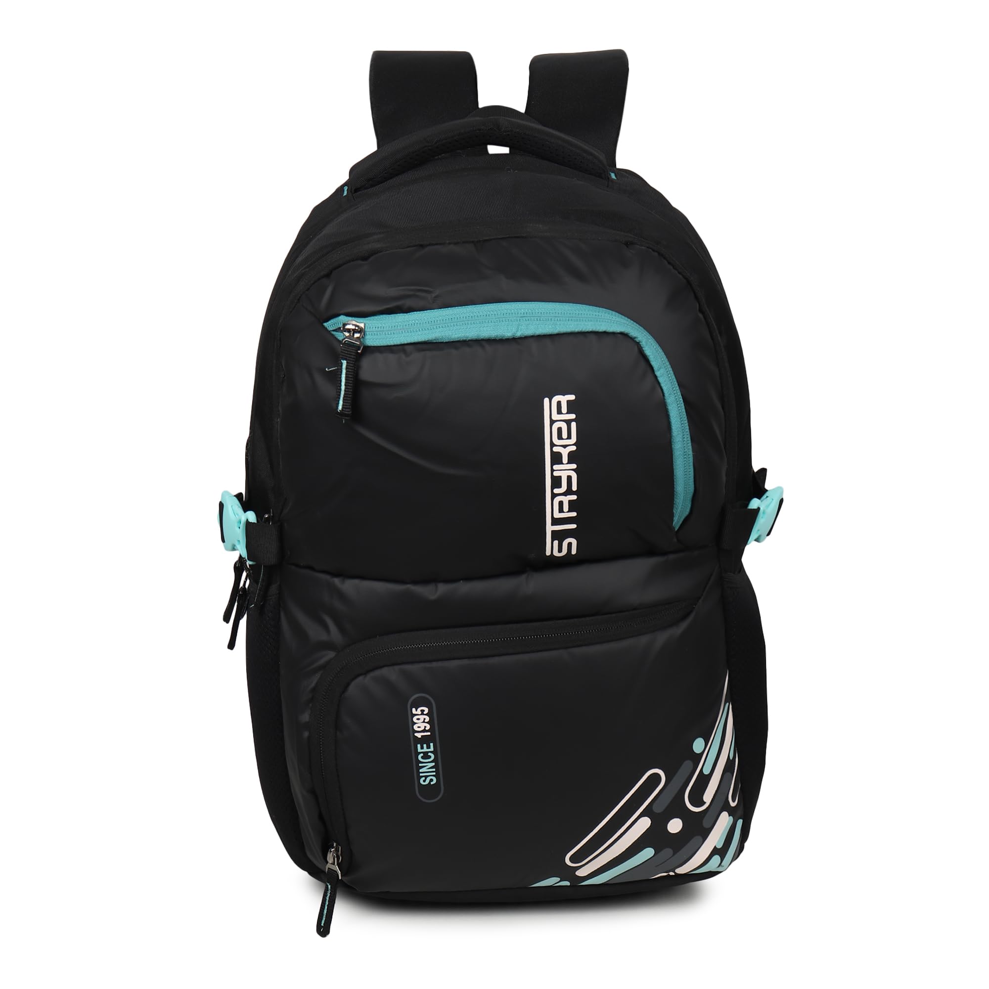 Stryker Unisex School College Office Laptop Bag | School Bags for Boys & Girls with Laptop Compartment | Travel/Business Bookbags (Sky Blue) (B0DBLK6XQ4) Amazon Price History, Amazon Price Tracker