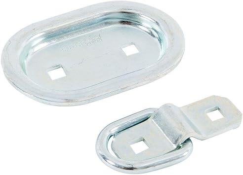 Keeper 89312 2-3/4" Recessed Oval Plate Anchor