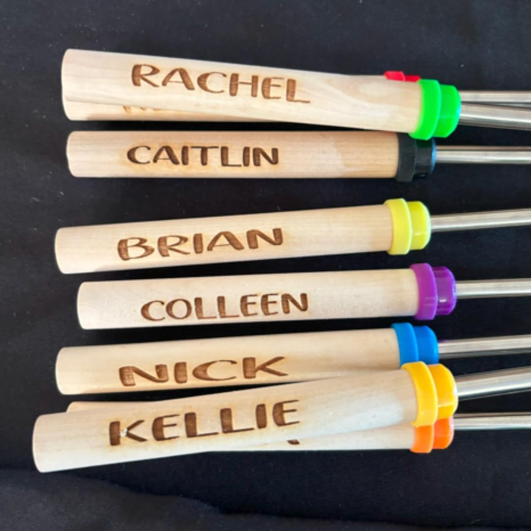 Smore's Extended Roasting Sticks, Personalized