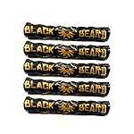 Black Beard Fire Starter Rope (5 Pack) | 100% Weatherproof Fire Starter for Campfires | Can Light 50+ Fires with Over 4.5 Hour Burn Time | Infinite Shelf Life for Emergency Survival Kits | Made in USA