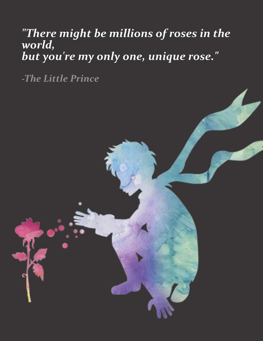 The Little Prince notebook collection vol.4: Composition Notebook College Ruled Blank Lined Cute Notebooks for Girls s Kids School Writing Notes Journal (8.5 x 11 in) Composition Notebook