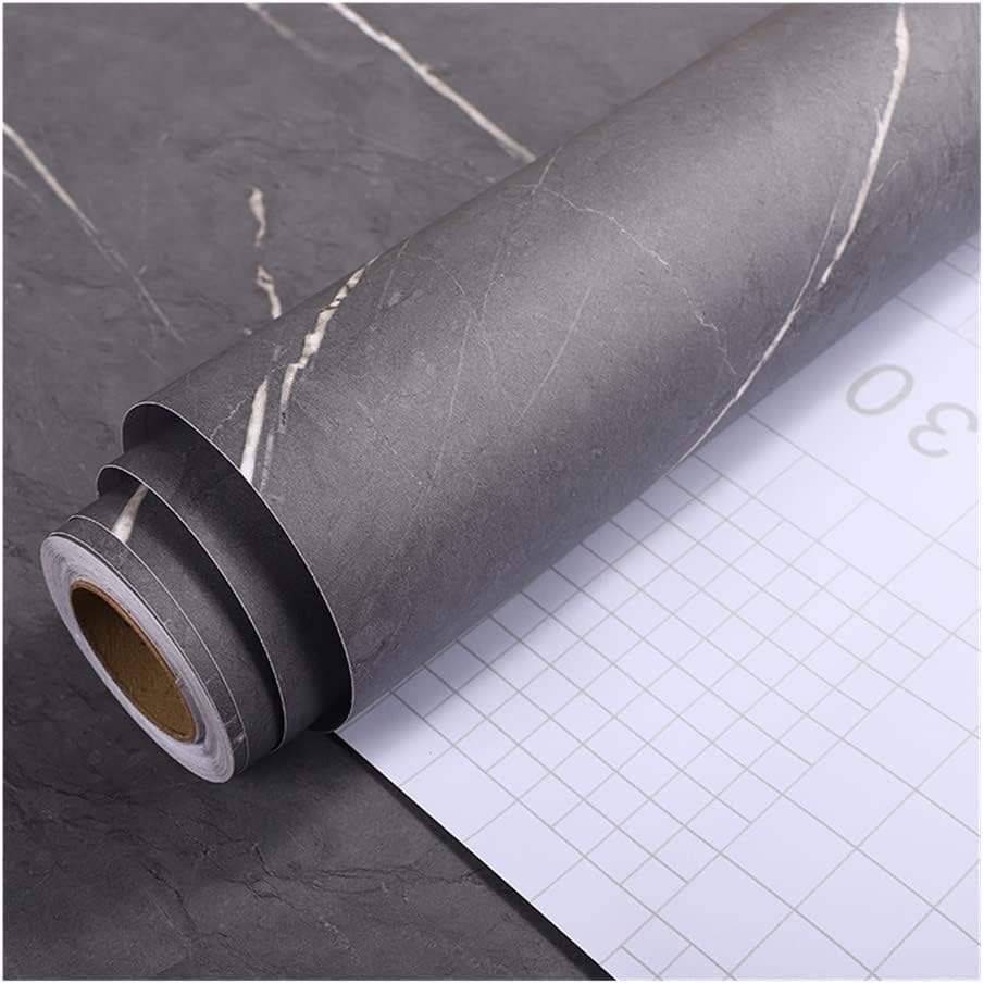 AMAZBIRD Matte Marble Stickers Thick Waterproof Gray Stone Self-Adhesive Kitchen Cabinet Desktop Dining Table Rock Board Wallpaper (Marble Grey, 24" x 240" Inch) (B0CZLNDGRS) Amazon Price History, Amazon Price Tracker