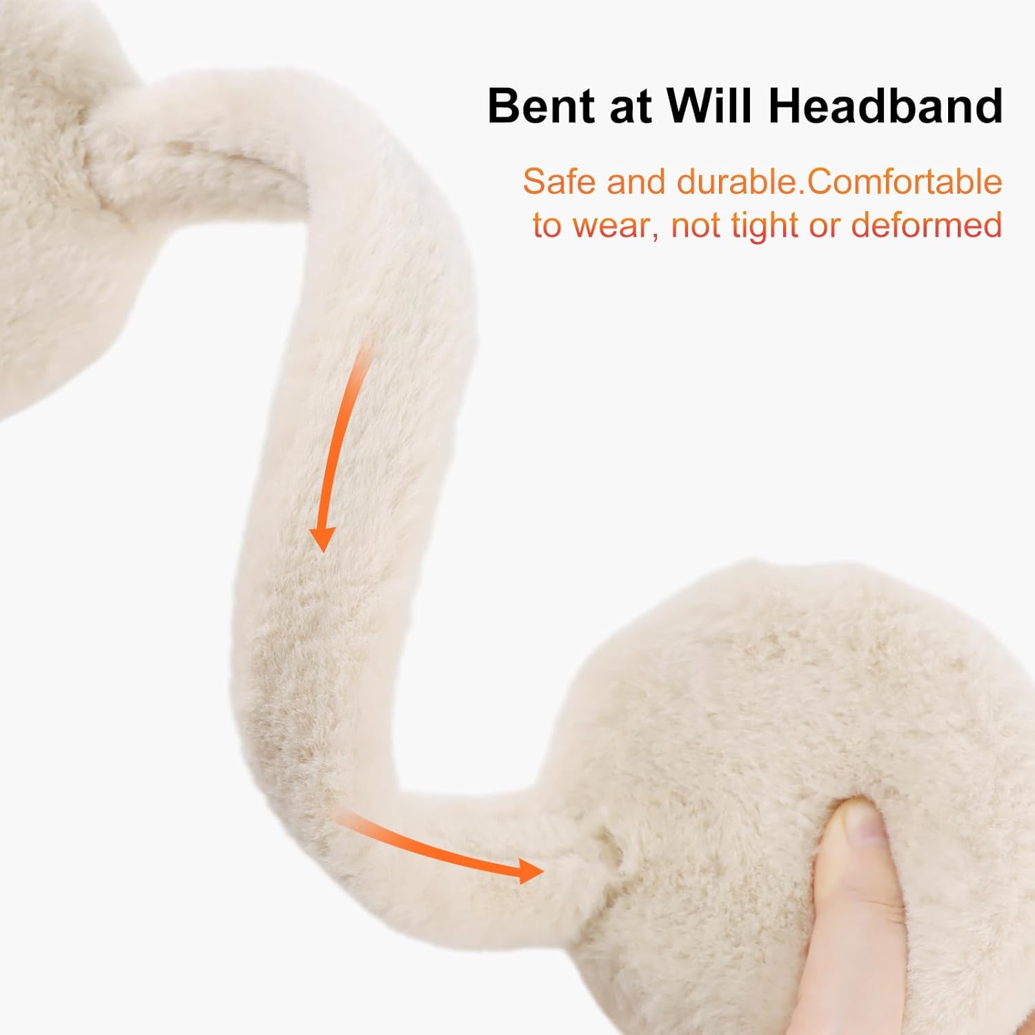 PESAAT Fluffy Ear Muff for Women Plush Earmuffs Kids Winter Earmuffs Girls Boys Cold Weather Ear Warmer - Image 4