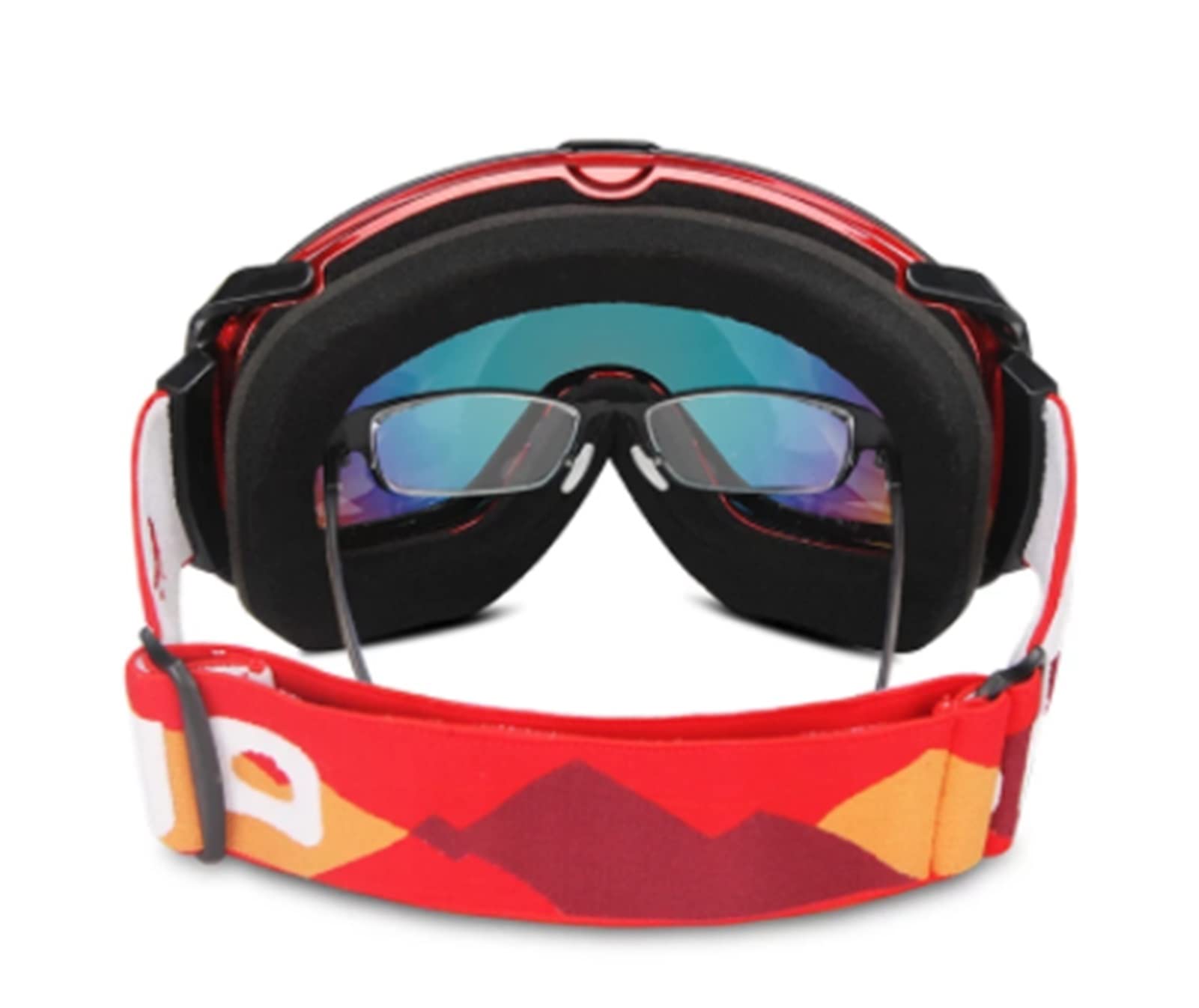 Occhiali da Sci sopra Gli Occhiali da Ciclismo Sci Snowboard Occhiali da Neve Lenti a Doppio Strato Anti-Appannamento Protezione Adatta per Uomo Donna