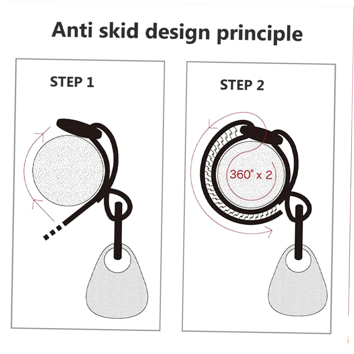 MERRYHAPY 4pcs Stroller Hooks for Diaper Bags Non- Carabiner Clips Stroller Accessories Secure and Lightweight for Shopping and Travel