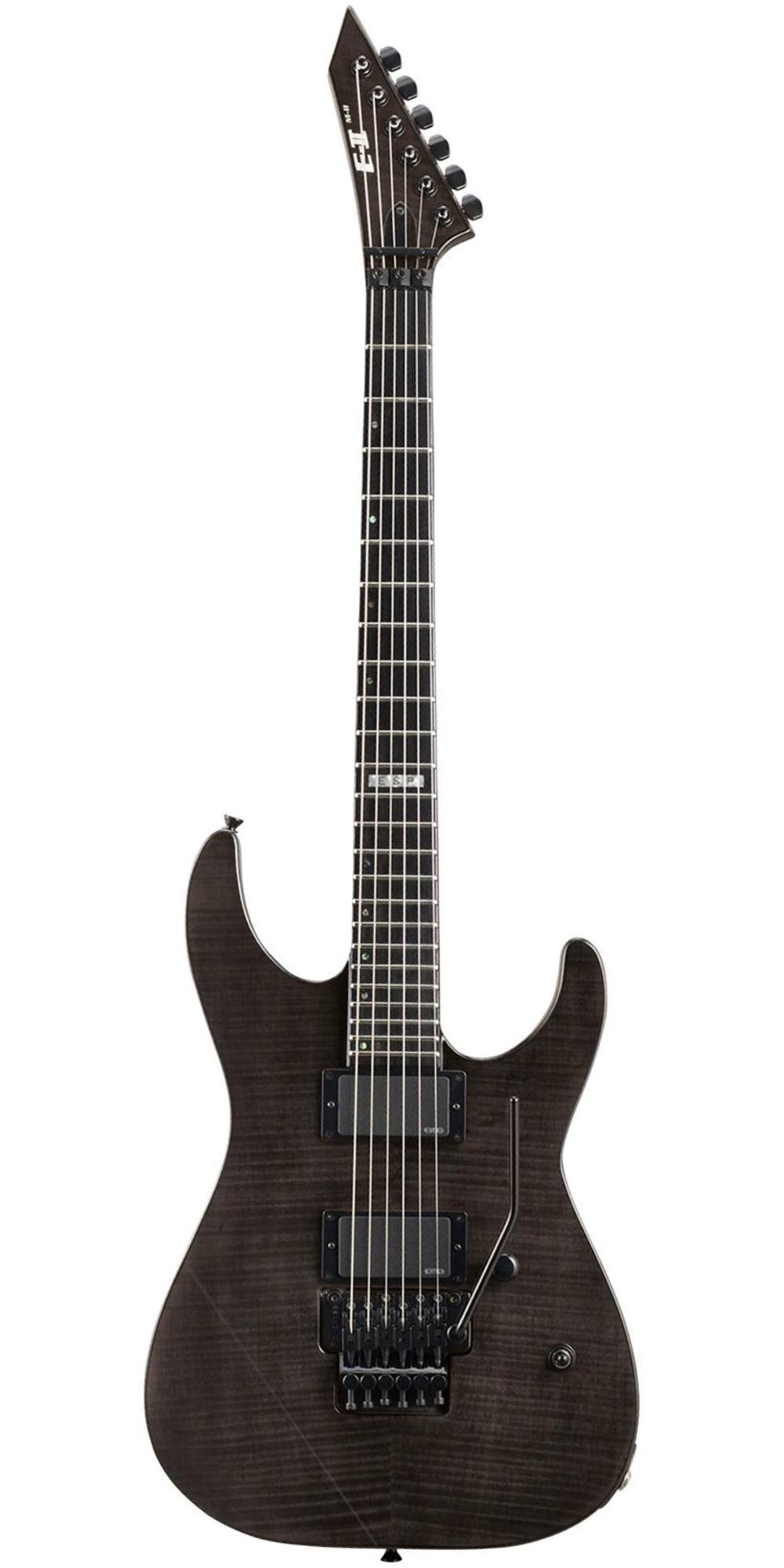 Amazon | ESP E-II M-II See Thru Black Flamed Maple エレキギター
