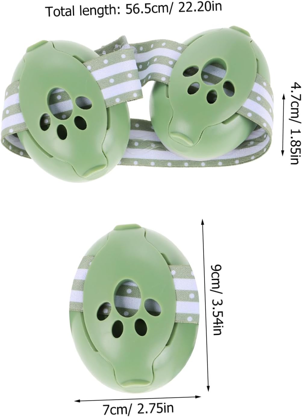 Adjustable Ear Muffs for Noise Reduction Ear Protection Comfortable Hearing Protection Cushioned Sleep Travel Headband for Boy Girl Sound Insulation