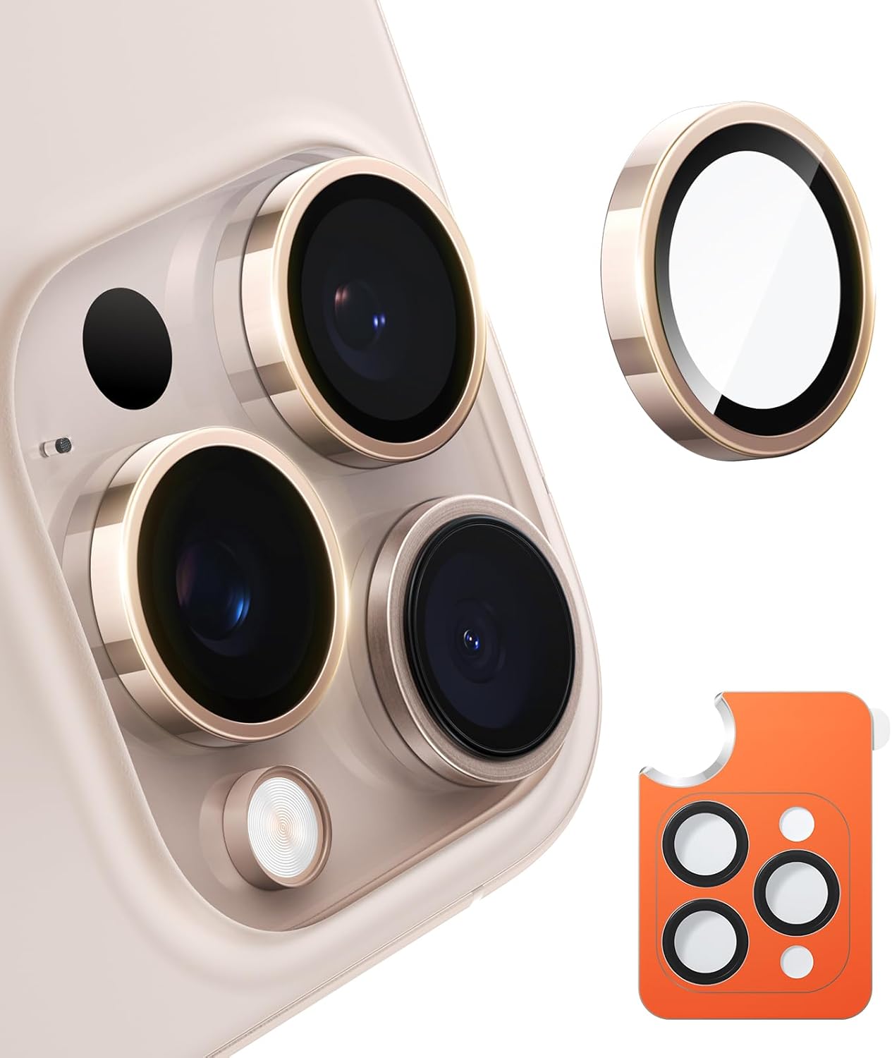 【宇宙航空材料・元のまま再現】TORRAS iPhone16Pro用 /iPhone16ProMax用カメラ保護フィルム 米軍規格 黒縁取り 1セット 曇りなし アイフォン16プロ用/16プロマックス用レンズカバー デザートチタニウム LensGuard Amazonで販売中 【宇宙航空材料・元のまま再現】TORRAS iPhone16Pro用 /iPhone16ProMax用カメラ保護フィルム 米軍規格 黒縁取り 1セット 曇りなし アイフォン16プロ用/16プロマックス用レンズカバー デザートチタニウム LensGuard Amazonで販売中