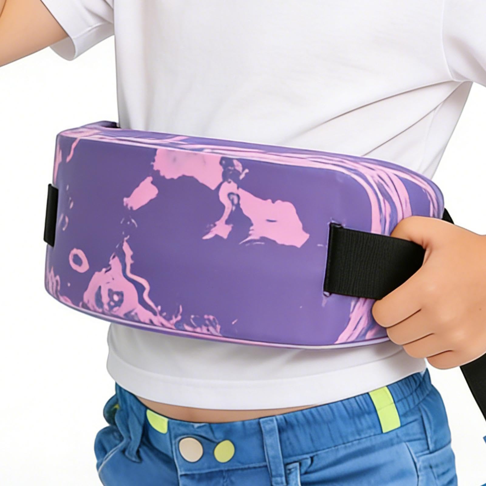 Ceinture de natation - Appareil d'entraînement pour la taille et la piscine - Ceinture flottante en mousse EVA - Pour une utilisation sur les lacs, rivières, mers, parcs aquatiques, plages, exercices