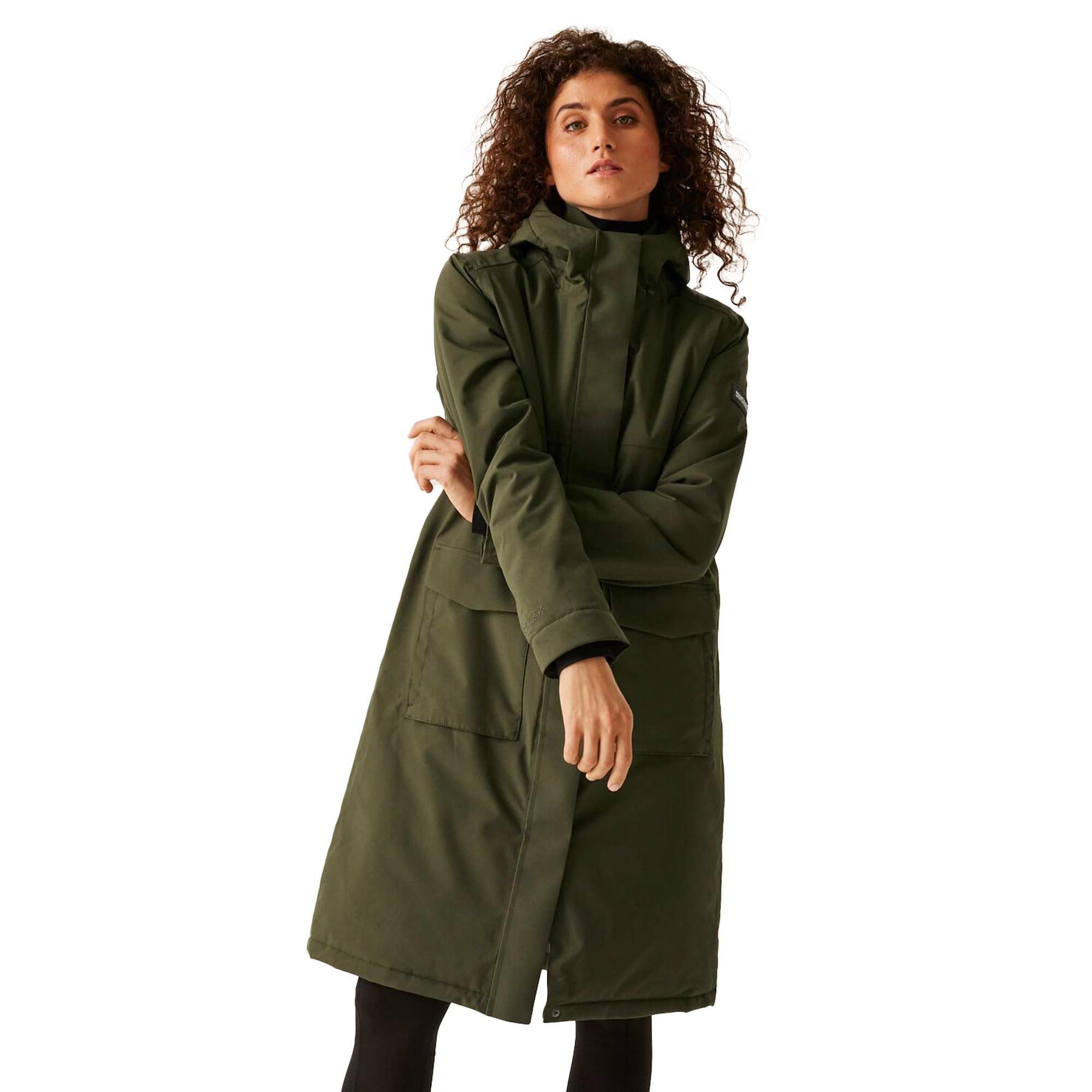 Regatta Women's Dark Khaki/Black Yarli Jacket