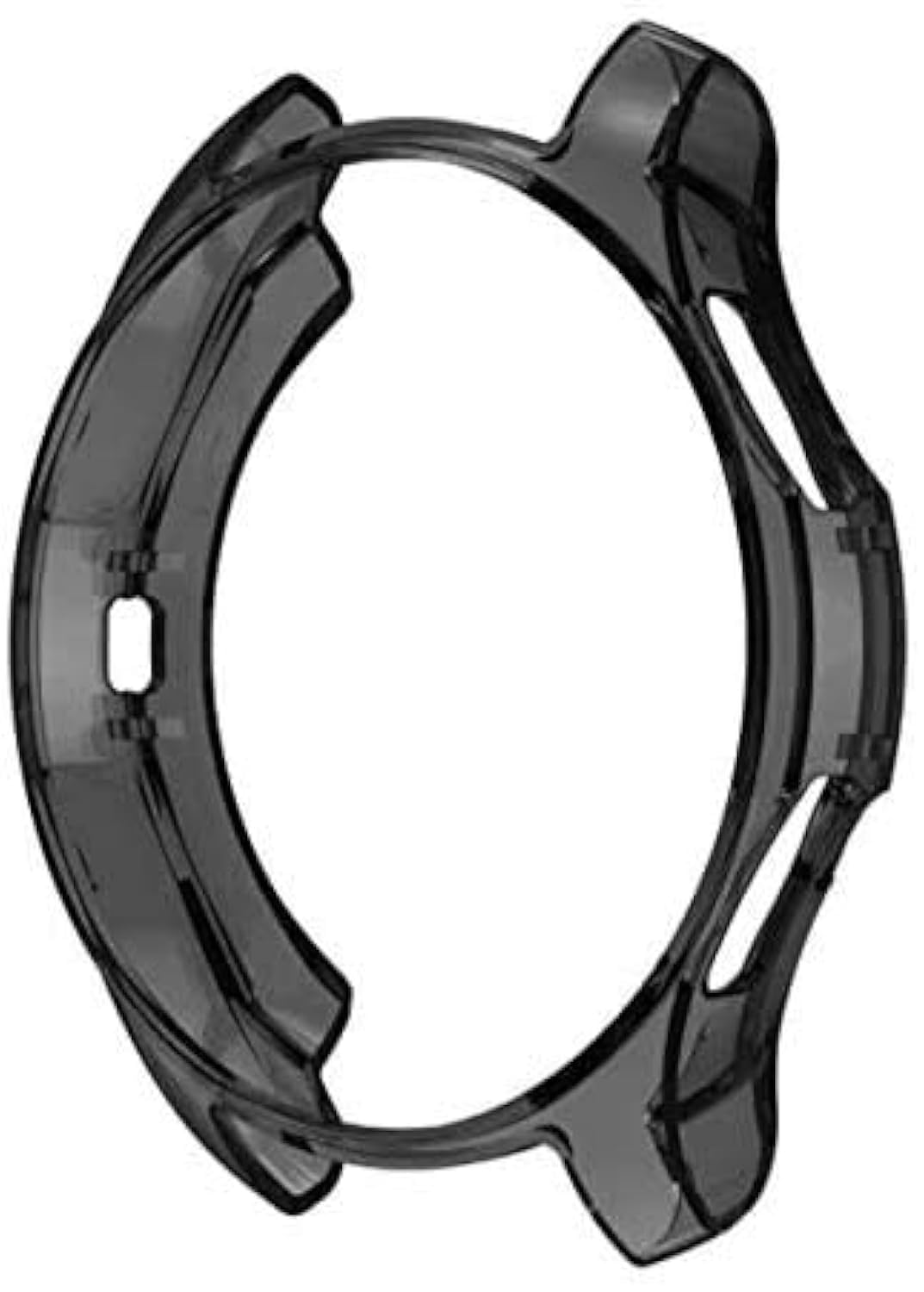 for Samsung Gear S3 Frontier Case Cover Full Coverage Soft TPU Silicone Case Compatible with Samsung Gear S3 / Samsung Galaxy Watch 46mm (Black)