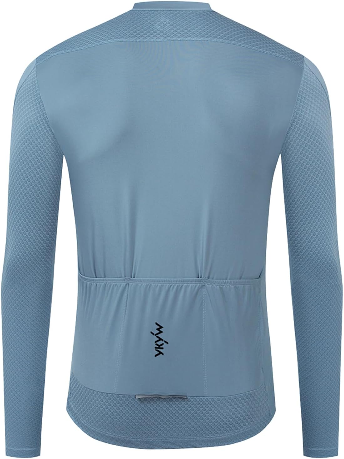 YKYWBIKE Cycling Jersey Men Long Sleeves Bike Jersey with Pockets Biking Shirts for Men Cycling Breathable MTB Biker Shirts - Image 4