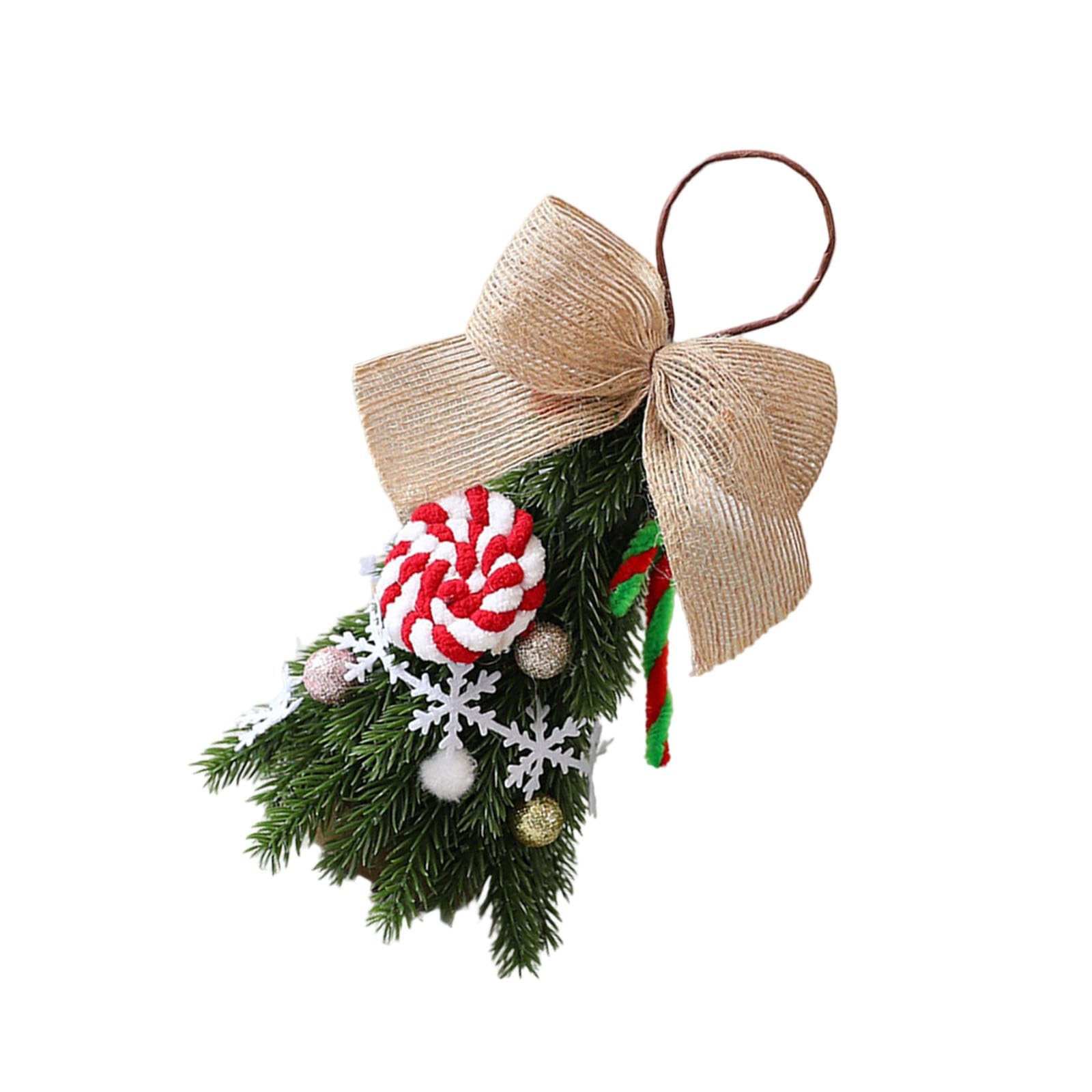 Xjdzineq Celebratory Christmas Ornamentation Varied Colors Safe Permanent POLYETHYLENE Spume Hanging Garnishes for Kids Adults Home Holiday Deck Christmas Tree Ornamentation