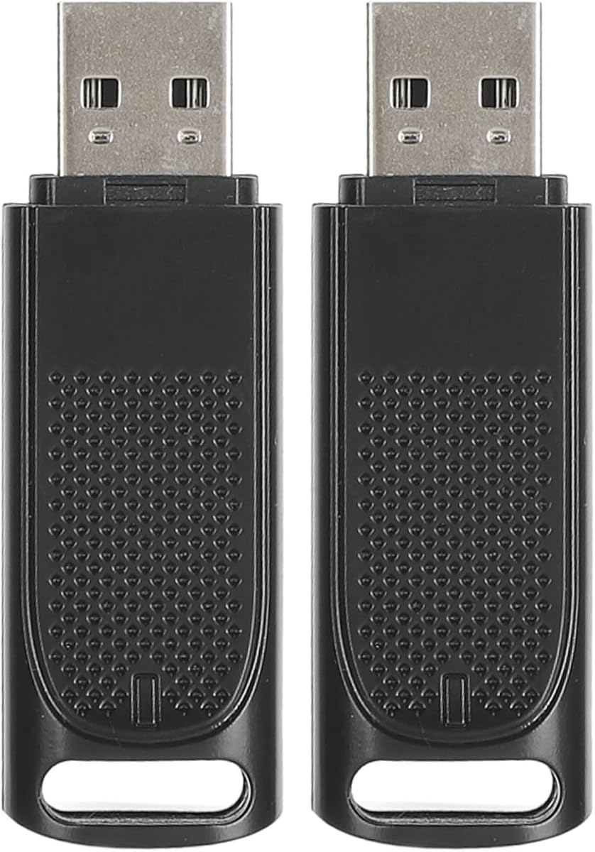 SENECESLI USB VR Dongle Receiver, 2pcs Easy to Operate VR USB Portable Dongle for Steamvr (Black Transparent)