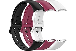 Fit for Samsung Galaxy Fit SM-R370 Bands, Soft Silicone Replacement Fitness Smartwatch...