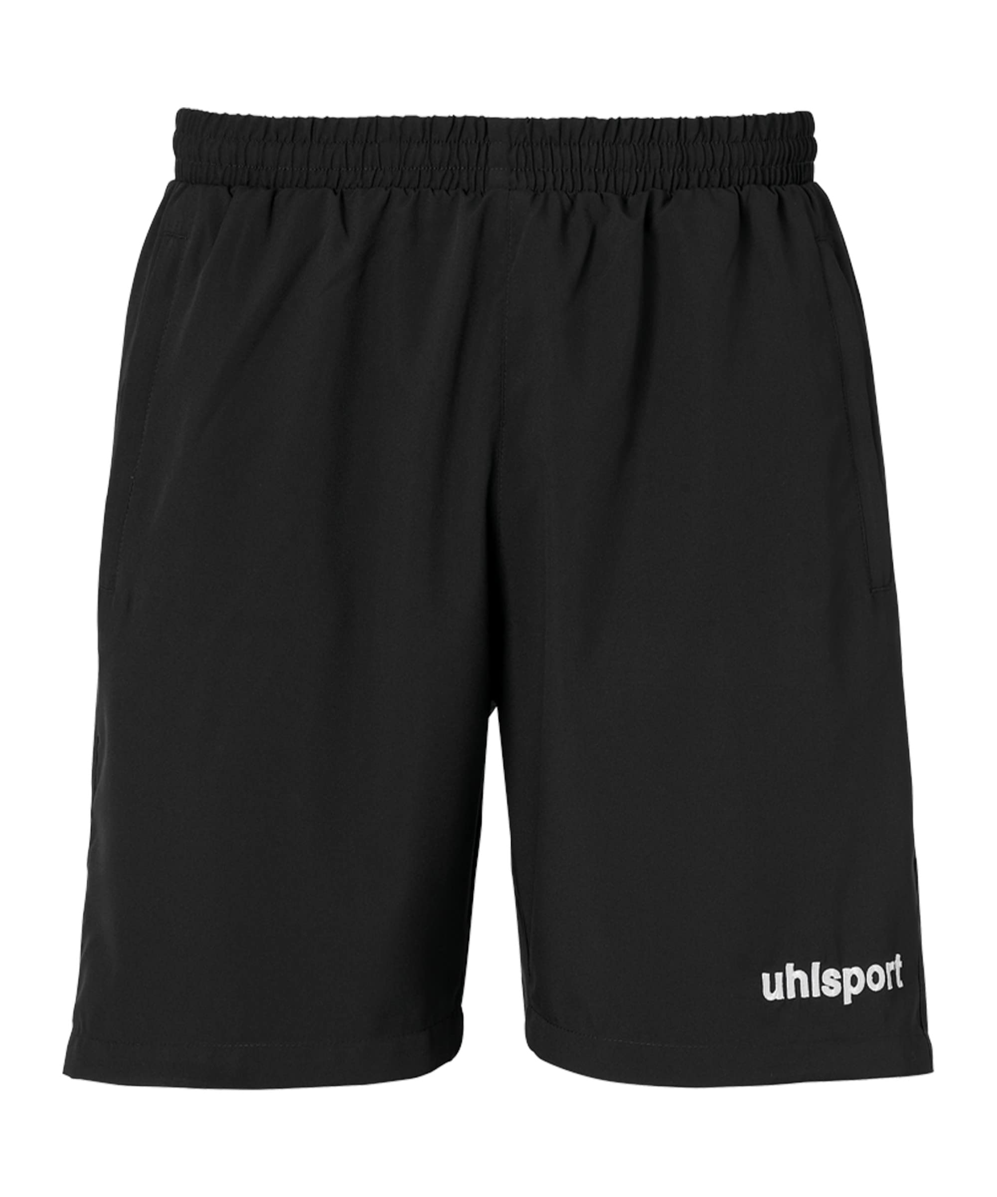 uhlsport Essential Woven Shorts de Football avec Poches pour Homme XS Noir