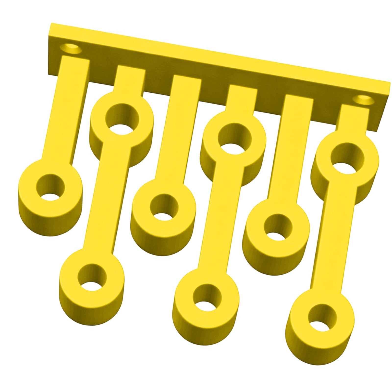 3D Printed Screwdriver Holders Wall Mount Tool Organizers User Friendly Materials Tool Hanger for Garage and Workshop Componentized Organizers