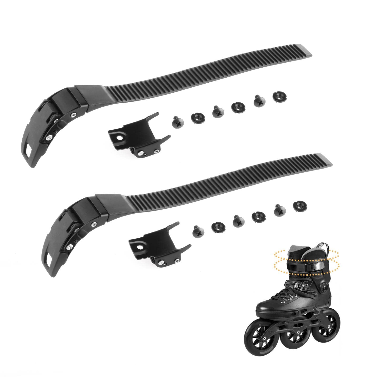 Lot De 4 Sangles Universelles Pour Patins à Roulettes Et Accessoires Pour Filles~p124892732