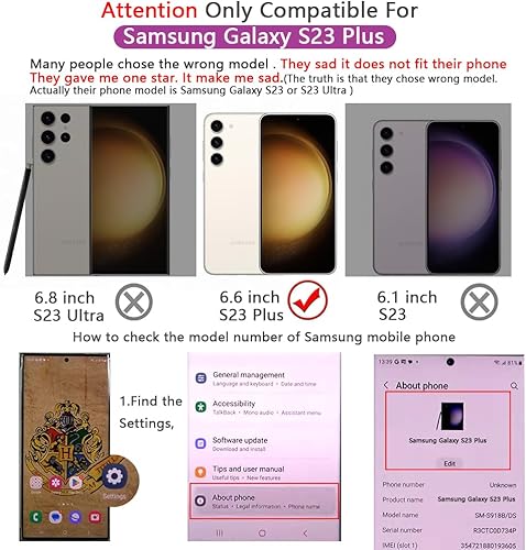 Miniatura 3 de Funda para Samsung Galaxy S23 Plus, fundas para S23 Plus. Magnética metálica, brillante, delgada, transparente, de lujo, suave, a prueba de golpes,