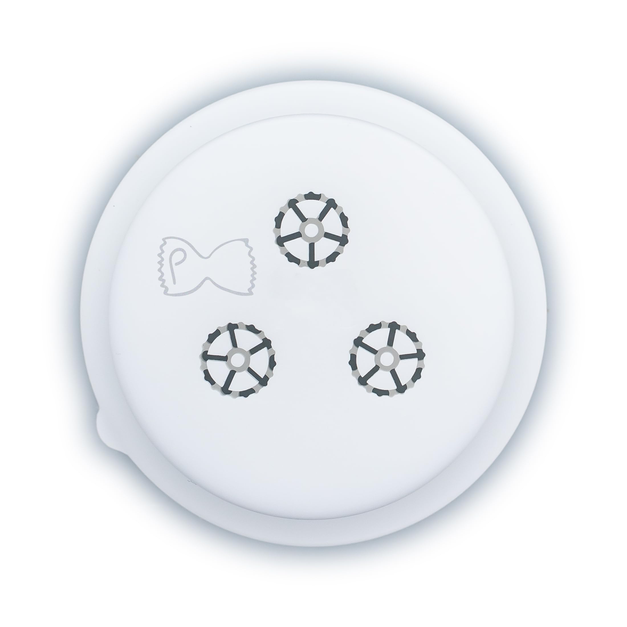 Pastidea - Trafila in POM Ruota Rigata Compatibile con Philips Pasta Maker Avance e Serie 7000