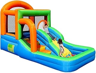 Inflatable Bounce House Bouncy Castles Kids Inflatable Bouncy Castle Combined Trampoline Outdoor Trampoline Free Blower Playing Games Bouncy Castles