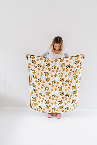 Vista 14 de CLEMENTINE KIDS Manta de muselina doble (Cottage Garden)