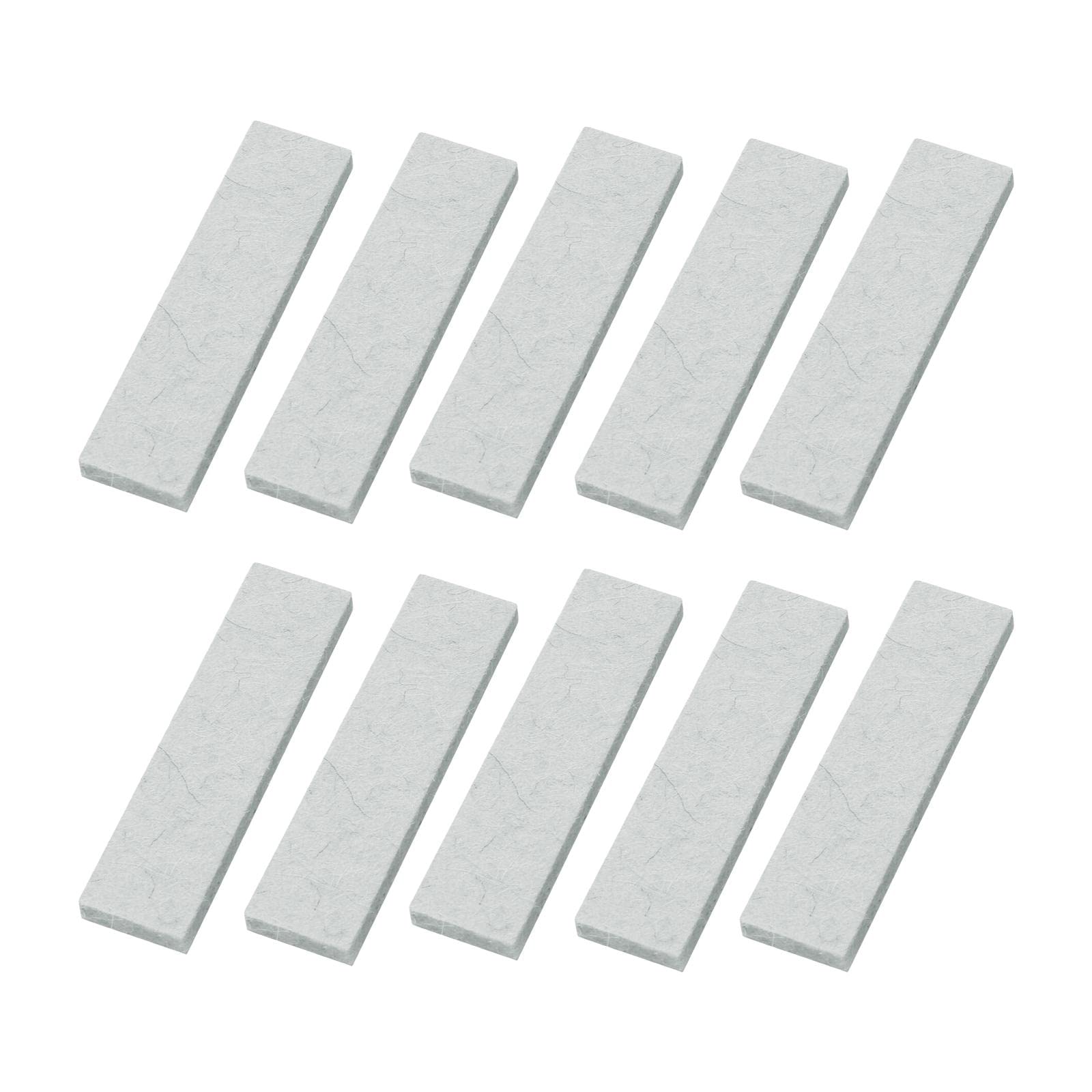 MERISHOPP 10x Exercise Bike Brake Pads Replacement Part Equipment Wool Felt for Gym White | Sporting Goods | Cycling | Bicycle Components & Parts | Brake Pads (B0C9V3NJKV) Amazon Price History, Amazon Price Tracker