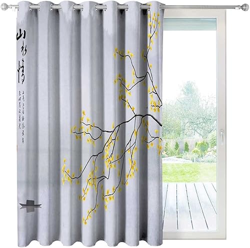 Vista 36 de Beautiful Symbolic Blue Bathroom Curtains Window Magical Tarot Card Drapes Set Cortinas Blackout,1 Panel,(W) 59 X (H) 59 Inches