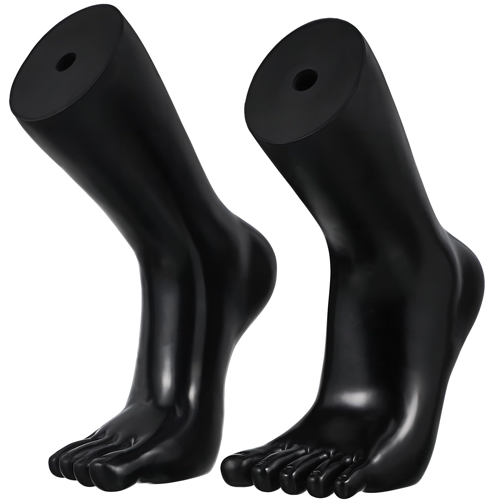 GANAZONO Realistisches Fußmodell von Socken zur Präsentation aus Vinyl mit Einzigartigem Design und Knöchelarmbändern im Einzelhandel oder Ausstellungen