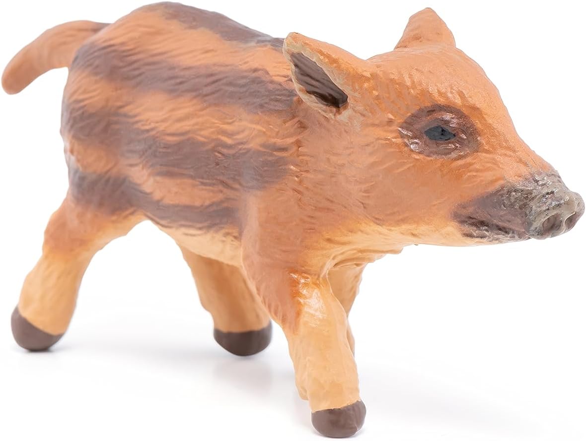 Papo - Realistic Wild Boar Piglet Figure - Ages 3+ - Wild Life Collection - Educational Play European Wildlife - Gift Idea Toy for Girls and Boys