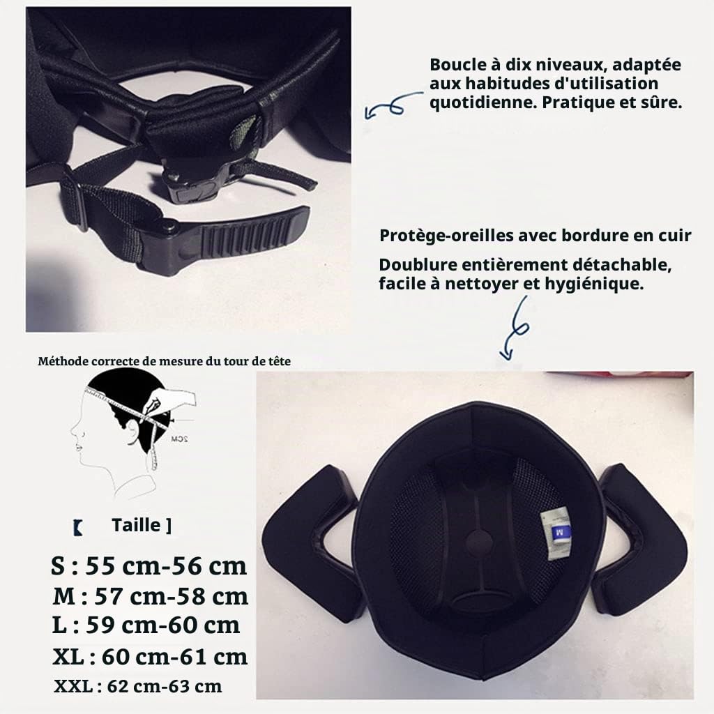 DCLINA Léopard Floral Casque Ouvert Style Vintage Moto 3/4 Demi-Casque Approuvé par Le Dot Moto Crash Casque avec Visière Lentille Hommes Femmes Rétro Scooter Lumière Rue Vélo Casque