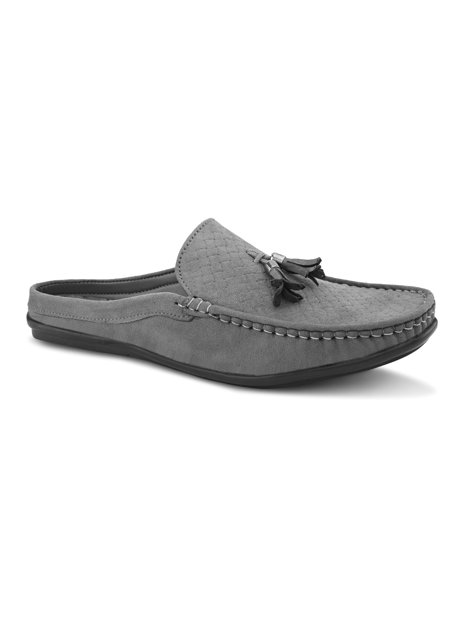 sir corbett Suede Back Open Loafers for Men | Half Lofer | Backless Lofar-picture-24