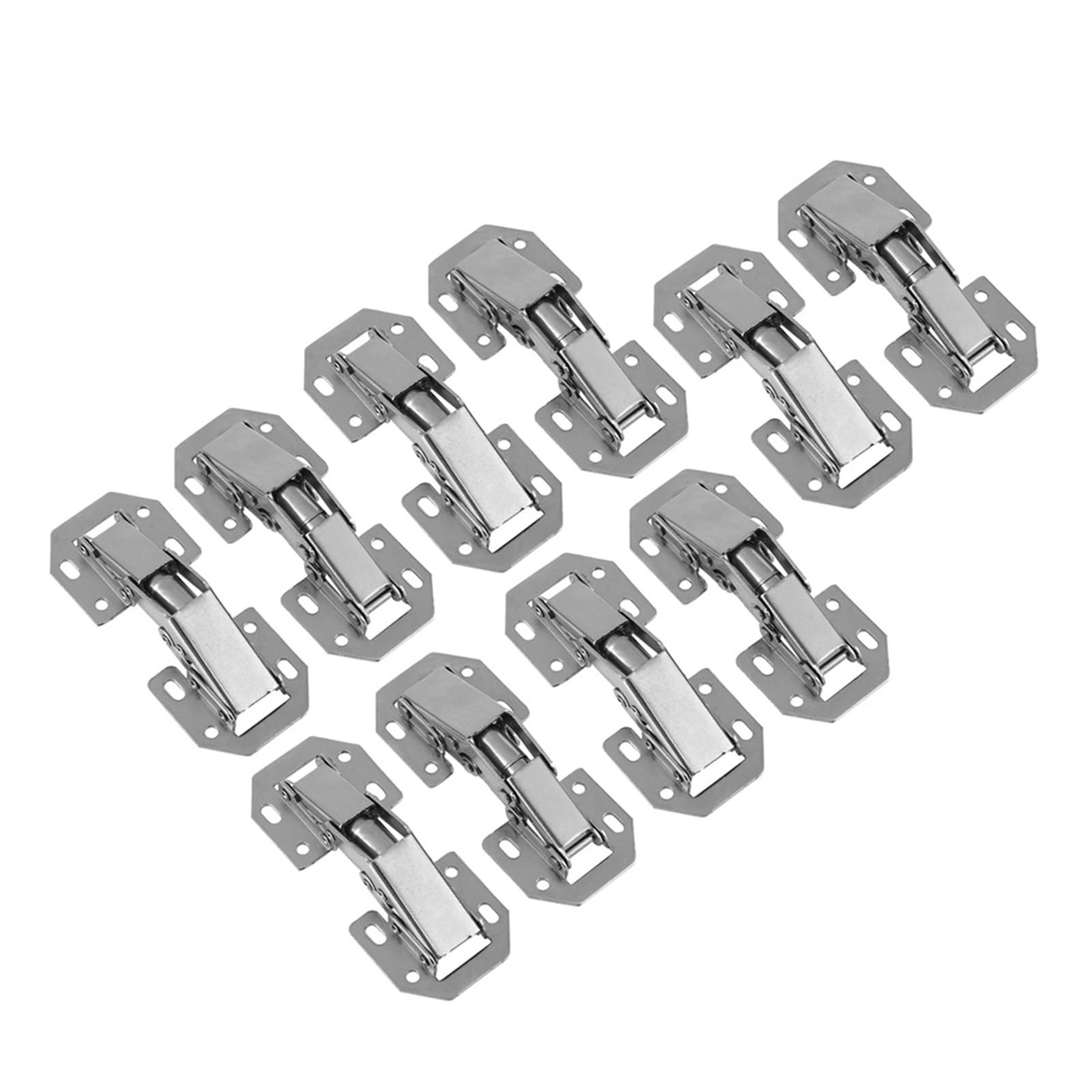 No Drilling Hole Cabinet Hinge Hydraulic Damping Buffer Spring Wardrobe Door Drawer Closet Furniture Hardware