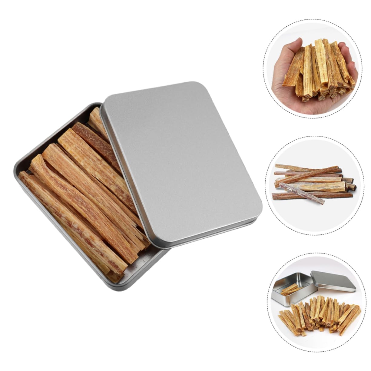 Palitos de Madera para Encender Fuego Naturales, 2 Cajas