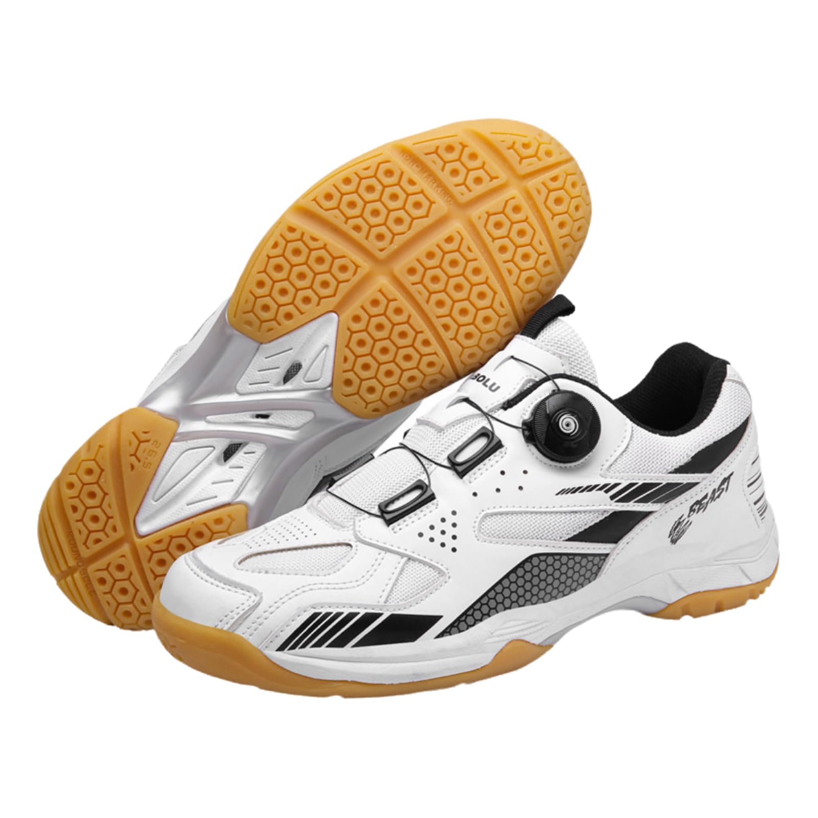 Buty do tenisa, buty do badmintona, lekkie buty do tenisa stołowego, buty do badmintona do squasha oddychające, antypoślizgowe, dopasowują się do stopy, odpowiednie do tenisa, squasha,