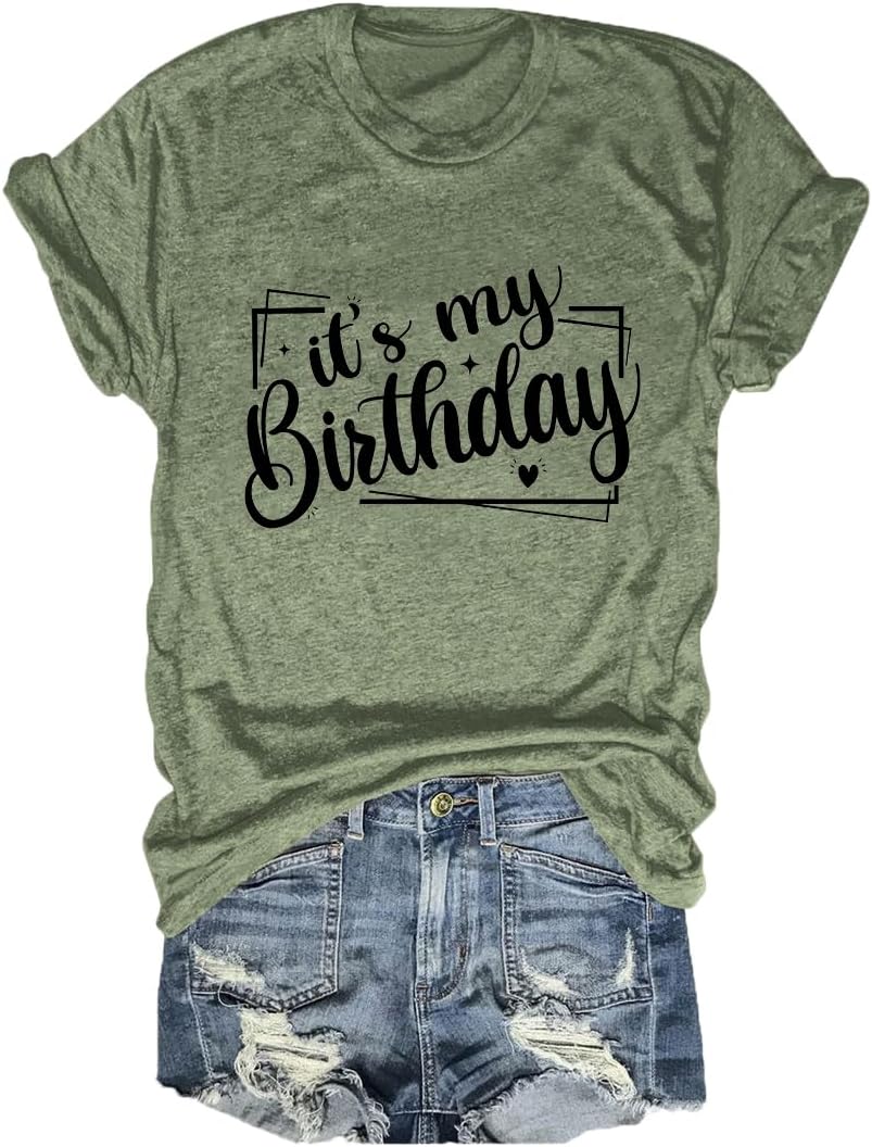 It's My Birthday Shirts Happy Birthday Women Cute Nigeria Ubuy
