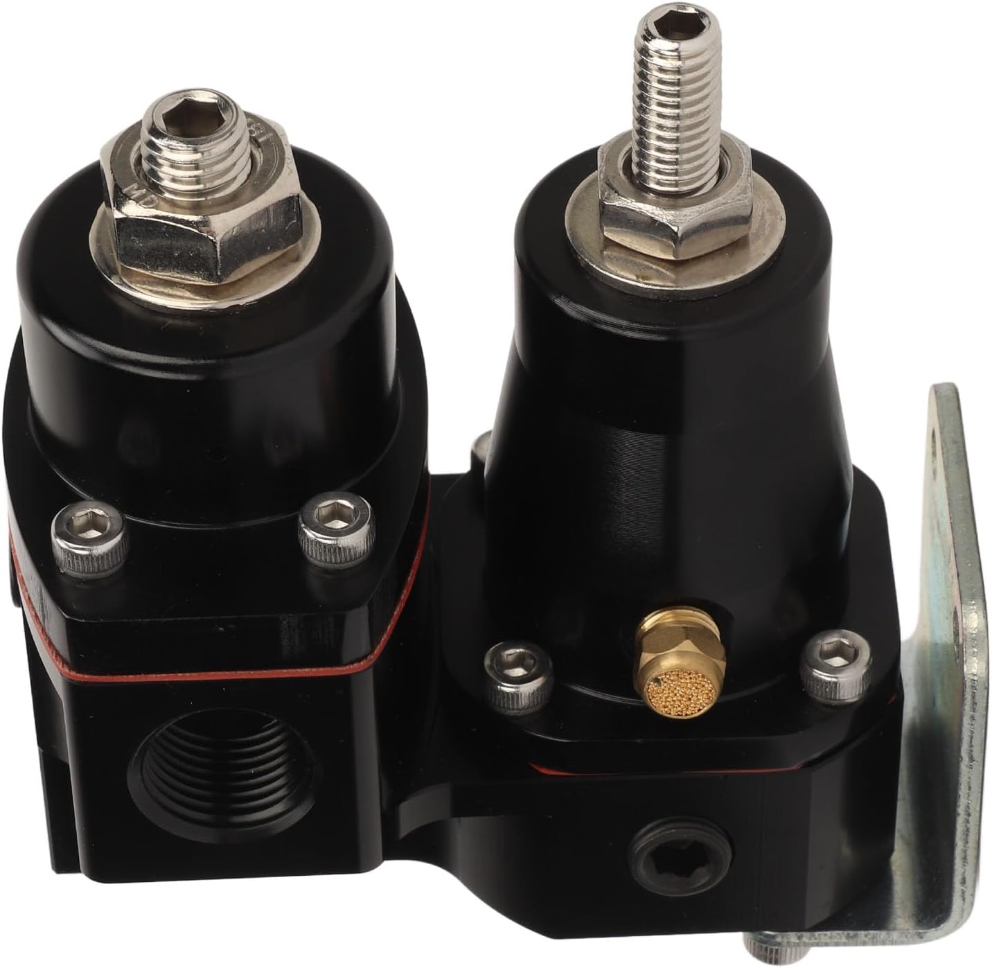 Dual Stage Metal Fuel Pressure Regulator for EFI Carb Conversion Car