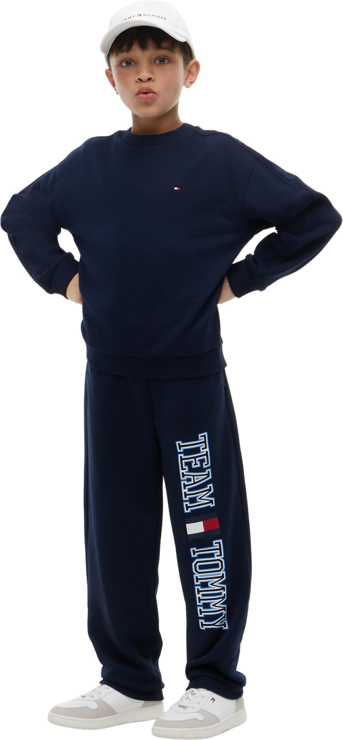 Tommy Hilfiger - Team Tommy Sweatpant Kb0kb10497, Pantaloni da Tuta Bambini e Ragazzi