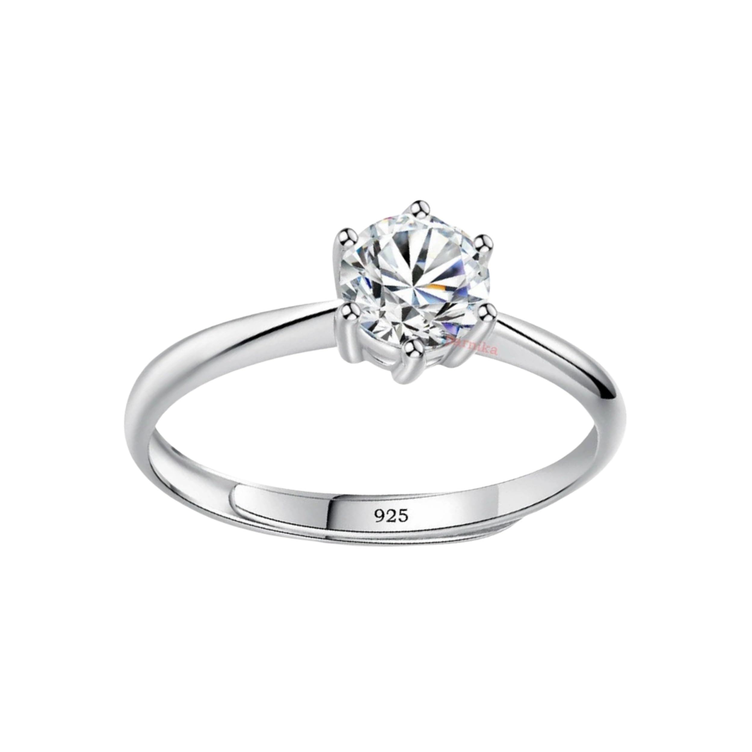 925 Sterling Silver Ring for Women & Girls | Featuring Cubic Zirconia | Authenticity Certified | Elegant design perfect for any occasion a timeless addition to your jewelry collectio