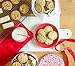 Starpack 'Smart Cookies' Premium Christmas Cookie Tins with Lids (3 Pcs) - Holiday Cookie Tin for Gift Giving - Large, Medium & Small Metal Cookie Tins - Decorative Tin Containers - Round Cookie Tins