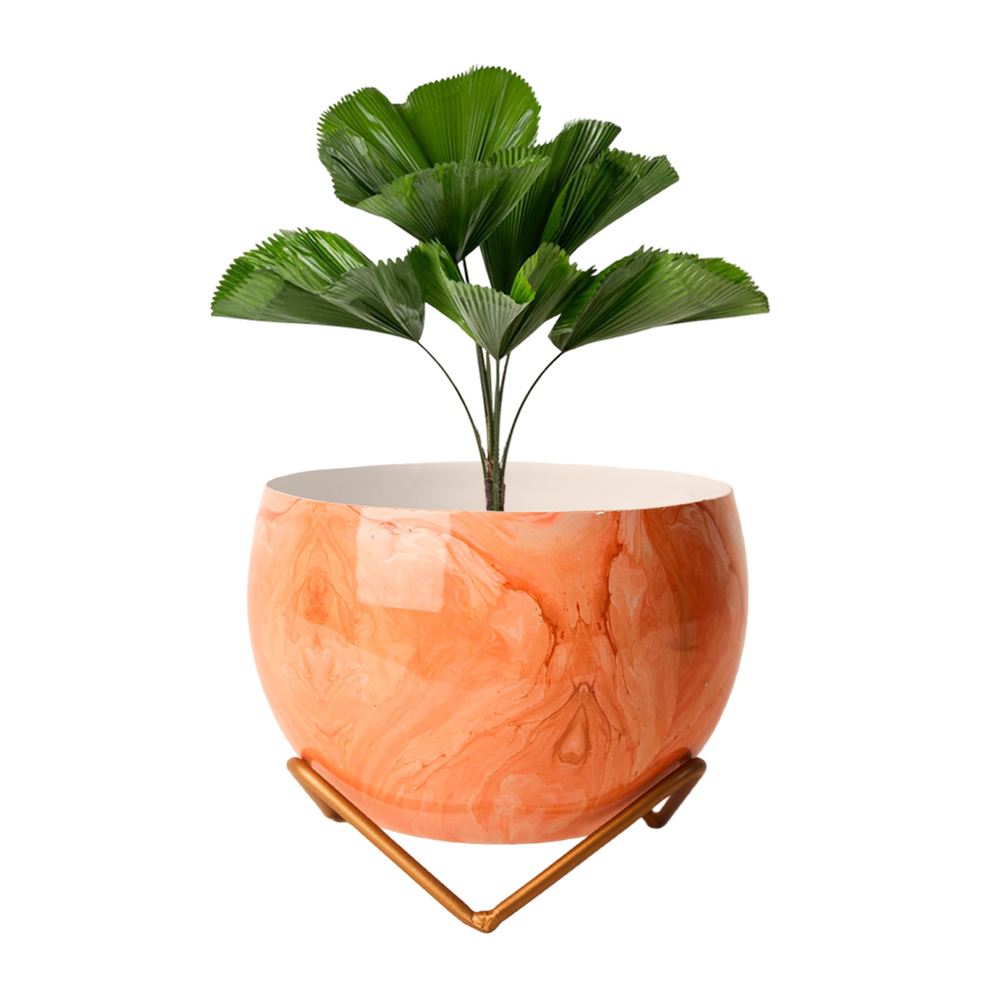 Metal Flower Vase Planter - Elegant Home Décor -13