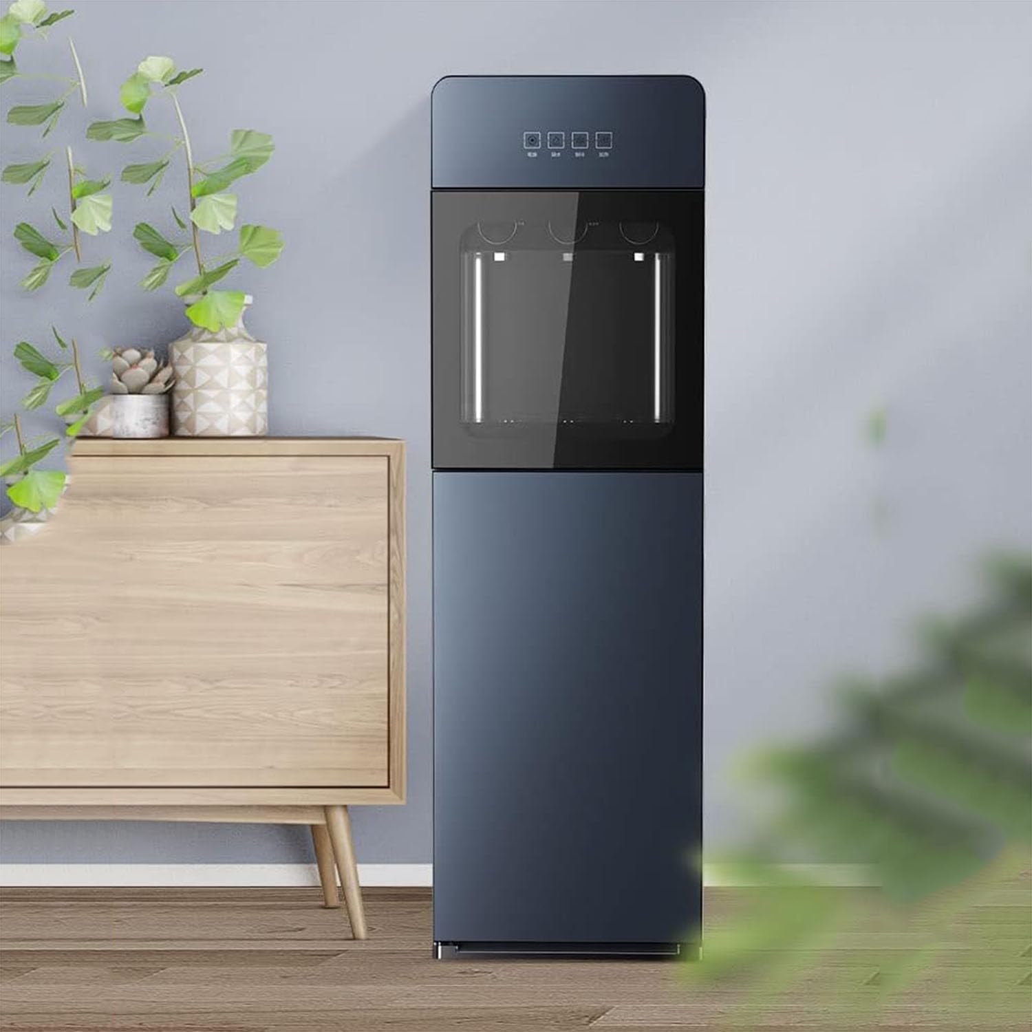 Erogatore istantaneo di acqua bollente con funzioni di ghiaccio e caldo, controllo efficiente della temperatura, design salvaspazio per casa e ufficio