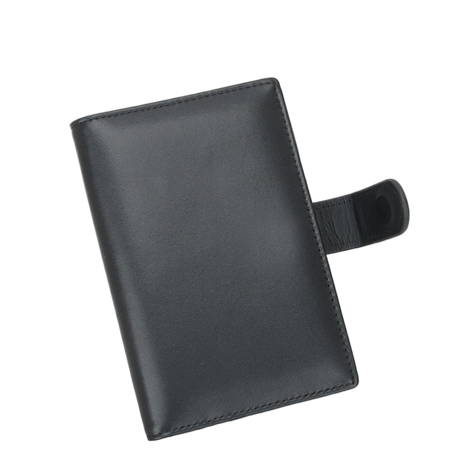 Funda for pasaporte multifuncional de piel sintética, antirrobo, con hebilla magnética y cierre magnético