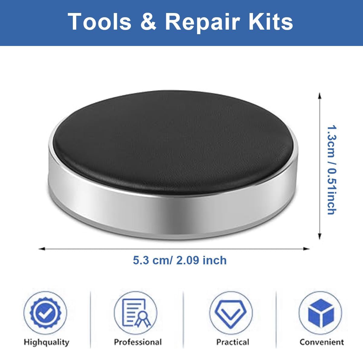 HANYAUKU Watch Case Cushion, Watch Repair Cushion Jewelry Case Movement with Protection Pad Holder, Movement Seat Scratch-Proof, Watchmaker Clock Repair Tools