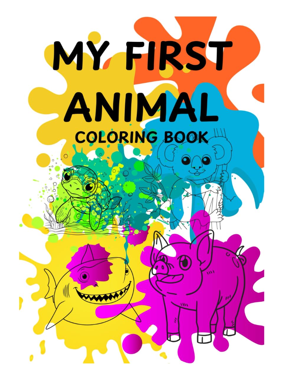 My First Animal Colouring Book