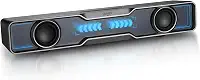 Edifier Barra de som multimídia QS30 com iluminação dinâmica, Bluetooth V5.4, graves aprimorados, microfone integrado, vários efeitos sonoros via aplicativo, alto-falante alimentado por USB para